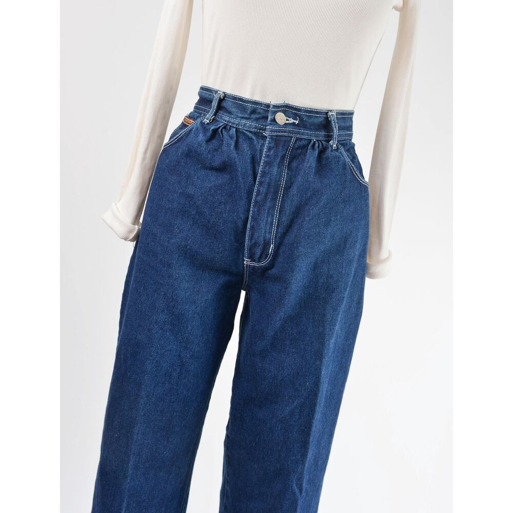 Vintage 80s Gitano Jeans High Waisted Denim Western Jeans 28 waist - Picture 3 of 8
